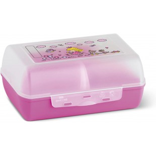 EMSA Variabolo Boite a  gouter Clipbox + cloison, Sans BPA, Decor Princess 513794