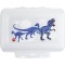 Emsa 513795 VARIABOLO, Boite a  gouter enfant, cloisons amovible, 16x11x7cm, bleu, Dinosaures