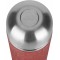 Emsa 515712 SENATOR- Bouteille isotherme avec gobelet, fermeture Safe Loc, Soft Touch, 500 ml, rouge