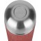 Emsa 515712 SENATOR- Bouteille isotherme avec gobelet, fermeture Safe Loc, Soft Touch, 500 ml, rouge