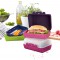 Emsa Boites-Repas, 2 Cloisons Amovibles, 4 Demi-Boites, Variabolo Mix It, 517052