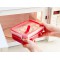 Emsa - 517776 - Boite a  Micro-ondes- Lunchbox- 1,2 Litre- Rouge/Transparent- Clip & Micro