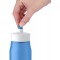 EMSA 518087 Squeeze Bottle, 0,6 l, PE, Bleu, 6,5 x 6,5 x 21,9 cm