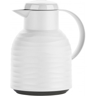 EMSA Samba Wave N4011500 Verseuse Isotherme, 1 Liter, Blanc