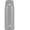 EMSA Light Mug, Mug isotherme 0,4 L gris, Acier inoxydable, Compact et leger, Conserve 8h chaud et 16h froid, 100 % e
