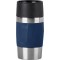 EMSA N21608 Travel Mug isotherme compact en acier inoxydable, 0,3 l, 3h chaud, 6h froid, sans BPA, 100% etanche, pass