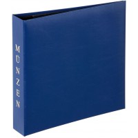 30220-06 - Album numismatique, avec 2 taies Porte-monnaie, bleu