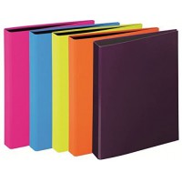 Classeur A4 Trend - Mecanisme a 2 Anneaux avec Support - Violet
