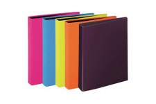 Classeur A4 Trend - Mecanisme a 2 Anneaux avec Support - Violet