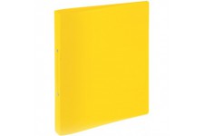 Lucy Trend A4 Classeur a  anneaux polypropylene 2 anneaux 25 mm, jaune