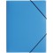A4 Lucy couleur tendance Dossier a  elastique - Bleu/Vert/Orange/Rose