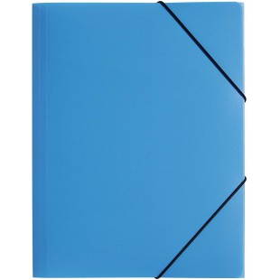 A4 Lucy couleur tendance Dossier a  elastique - Bleu/Vert/Orange/Rose