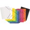 A4 Lucy couleur tendance Dossier a  elastique - Bleu/Vert/Orange/Rose