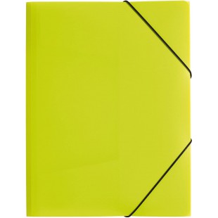 A4 Lucy couleur tendance Dossier a  elastique - Vert/Orange/Bleu/Rose
