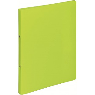 Classeur a  anneaux A4 Lucy Trend en polypropylene, 2-ring-mechanics, 16 mm, vert citron