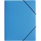 Lucy couleur tendance A3 Dossier a  elastique - Bleu/Vert/Orange/Rose