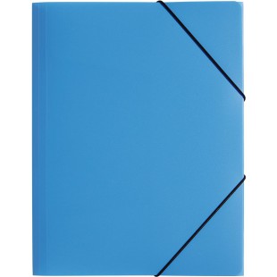 Lucy couleur tendance A3 Dossier a  elastique - Bleu/Vert/Orange/Rose