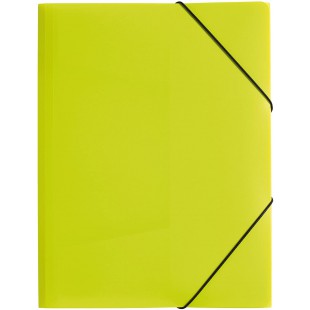 Lucy couleur tendance A3 Dossier a  elastique - Vert/Orange/Bleu/Rose