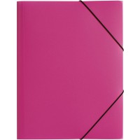 A4 Lucy couleur tendance Dossier a  elastique - Rose/Orange/Vert/Bleu