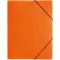 A4 Lucy couleur tendance Dossier a  elastique - Orange/Vert/Bleu/Rose