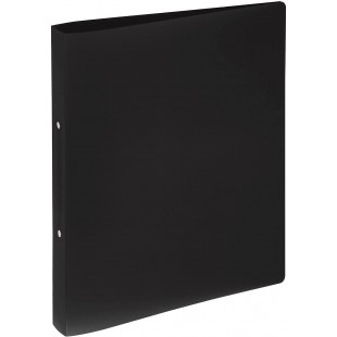20900-01 Classeur A4 PP 2 anneaux, 25 mm, noir