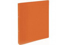 20900-09 Classeur A4 PP 2 anneaux, 25 mm, orange