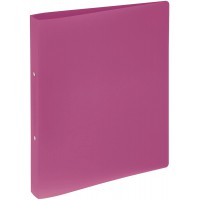 20900-34 Classeur A4 PP 2 anneaux, 25 mm, rose fonce