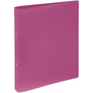 20900-34 Classeur A4 PP 2 anneaux, 25 mm, rose fonce