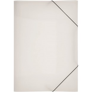 Lucy Chemise en polypropylene avec elastiques de maintien et 3 rabats interieurs Transparent A3
