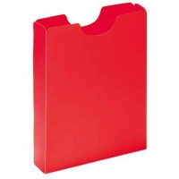 Chemise de Rangement a4, PP, Rouge Noir