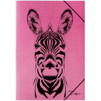 Idena 21659-34 Chemise a  elastique Format A3 Motif zebre