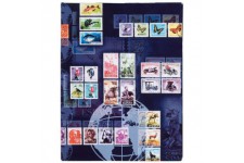 Album pour timbres postaux, format A4, 16 pages
