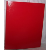  classeur a anneaux"Basic Colours", rouge, format A4,