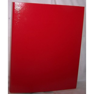  classeur a anneaux"Basic Colours", rouge, format A4,