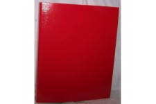  classeur a anneaux"Basic Colours", rouge, format A4,