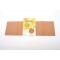 40 x 12 cm Patch Coton thermocollant pour reparer Textiles a  Mailles Fines, Beige