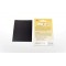 40 x 12 cm Patch Coton thermocollant pour reparer Textiles a  Mailles Fines, Noir