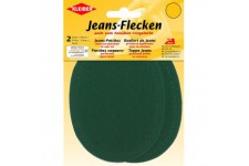 Jeans bugelflecken Ovale Vert