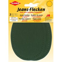 Jeans bugelflecken Ovale Vert Olive