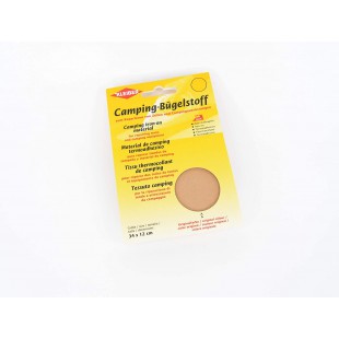 Kleiber Patch reparation thermocollant Toile de Tente, auvent 100% Coton, Jaune