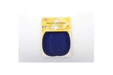 Petits Patchs ovales Velours cotele thermocollant/a  Coudre Coudes/Genoux, Bleu