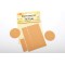 5-Pieces Set Patchs Autocollant Nylon pour reparer vetements, Beige