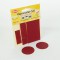 5-Pieces Set Patchs Autocollant Nylon pour reparer vetements, Rouge fonce