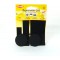 5-Pieces Set Patchs Autocollants Nylon pour reparer vetements, Noir