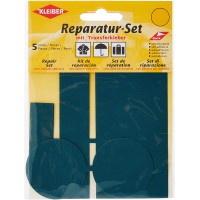 5-Pieces Set Patchs Autocollant Nylon pour reparer vetements, Vert