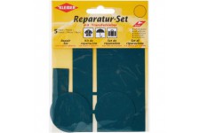 5-Pieces Set Patchs Autocollant Nylon pour reparer vetements, Vert