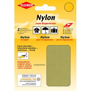 Kleiber Patchs Nylon impermeables Autocollants, Beige