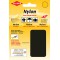 Patchs Nylon impermeables Autocollants, Marron