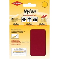 Patchs Nylon impermeables Autocollants, Rouge fonce