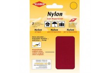 Patchs Nylon impermeables Autocollants, Rouge fonce